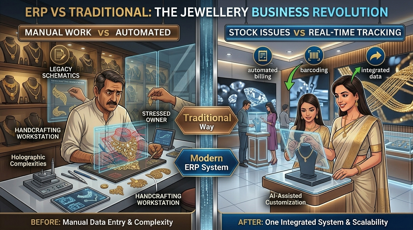 Why Indian Jewellers Are Switching to ERP Systems